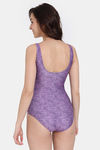 Zelocity Padded Slip-On Maillot - Chinese Violet — thumbnail 2